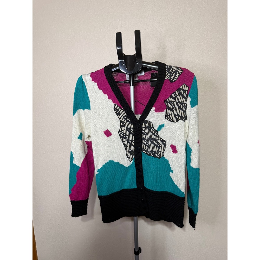 Vintage‎ Umi Collections Anne Crimmins Neiman Marcus 80s Cardigan Small